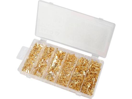 Hộp 600 đầu cos đồng đủ size Yato YT-068684 - Ba Lan