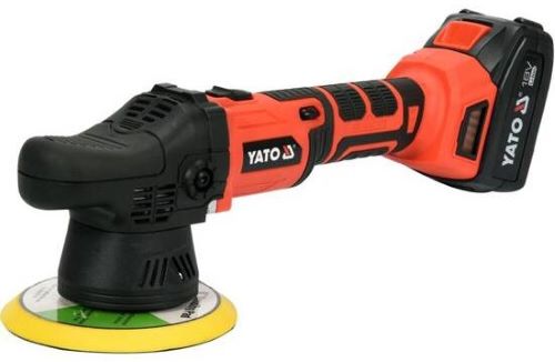 Máy đánh bóng lệch tâm pin 18V 3Ah 150mm Yato YT-82920 - Ba Lan