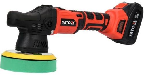 Máy đánh bóng lệch tâm pin 18V 3Ah 150mm Yato YT-82920 - Ba Lan