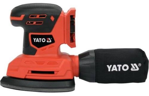 Máy chà nhám lệch tâm 84x184mm dùng pin 18V (thân máy) Yato YT-82755 - Ba Lan