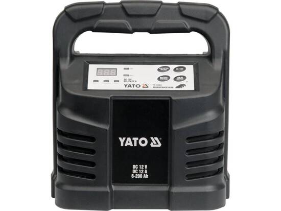 Máy nạp ắc quy kỹ thuật số 12V 12A Yato YT-8302 - Ba Lan