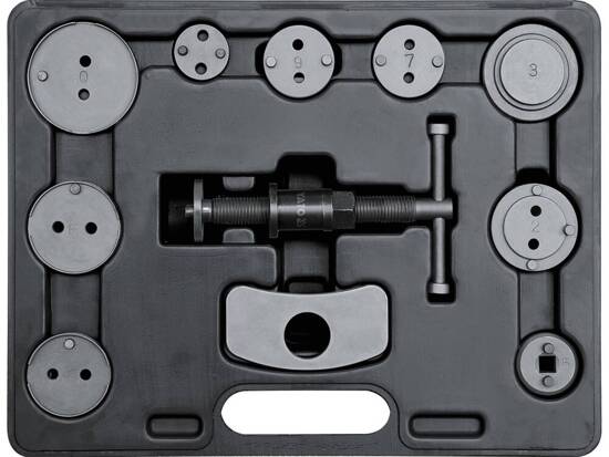 Bộ vam ép piston thắng đĩa 11 chi tiết Yato YT-0681 - Ba Lan