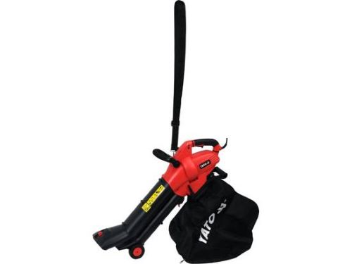 Máy thổi hút và nghiền lá 15:1 cầm tay 3000W 240V Yato YT-85182 - Ba Lan