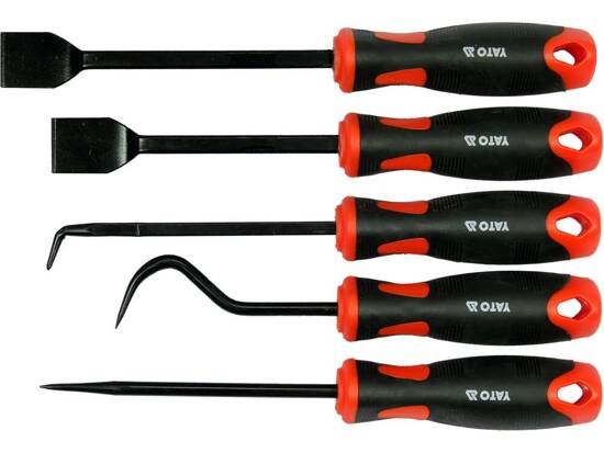 Bộ 5 cây móc cạo sủi bavia Yato YT-08422 - Ba Lan
