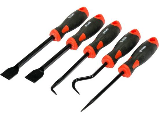 Bộ 5 cây móc cạo sủi bavia Yato YT-08422 - Ba Lan