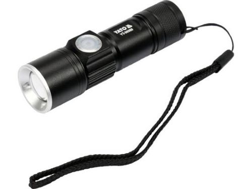Đèn pin XT-E CREE 5W USB, 94X27mm Yato YT-08569 - Ba Lan