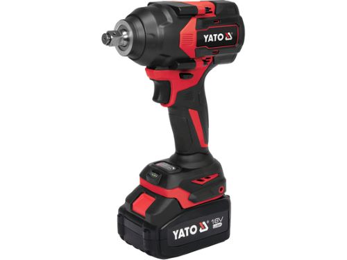 Súng bulong 1/2" pin 18V 1000Nm không chổi than (thân máy) Yato YT-828072 - Ba Lan