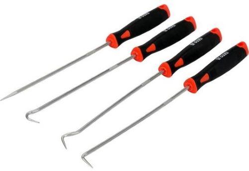 Bộ 4 cây nạy dài móc seal phớt Yato YT-08429 - Ba Lan