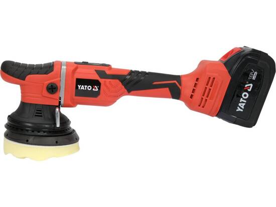 Máy đánh bóng pin 18V 125mm kèm phớt Yato YT-82925 - Ba Lan