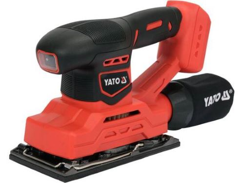 Máy chà nhám lệch tâm chữ nhật 90x187mm dùng pin 18V (thân máy) Yato YT-82751 - Ba Lan