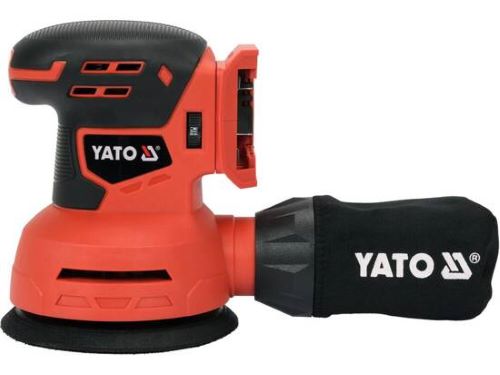 Máy chà nhám lệch tâm tròn Φ125 dùng pin 18V (thân máy) Yato YT-82753 - Ba Lan Máy chà nhám lệch tâm tròn Φ125 dùng pin 18V (thân máy) Yato YT-82753 - Ba Lan