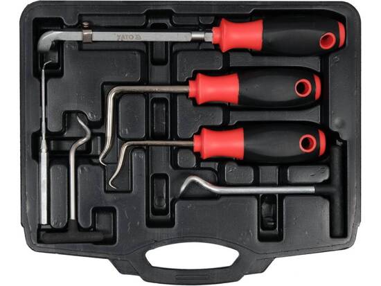 Bộ 6 cây móc seal phớt Yato YT-08432 - Ba Lan