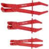 Bộ 3 kìm nhựa mỏ cong kẹp ống mềm Yato YT-08403 - Ba Lan
