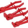 Bộ 3 kìm nhựa mỏ cong kẹp ống mềm Yato YT-08403 - Ba Lan