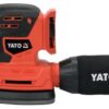 Máy chà nhám lệch tâm 84x184mm dùng pin 18V (thân máy) Yato YT-82755 - Ba Lan