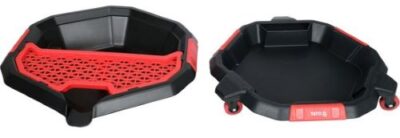 Giá đỡ kèm khay đựng dầu nhớt 8L di động Yato YT-06992 - Ba Lan