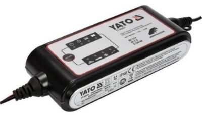 Máy nạp ắc quy hiển thị đèn led 6/12V 4A 120Ah Yato YT-83032 - Ba Lan