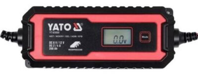 Máy nạp ắc quy hiển thị điện tử 6/12V 8A 200Ah Yato YT-83001 - Ba Lan
