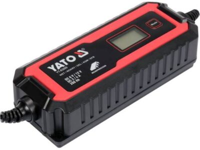 Máy nạp ắc quy hiển thị điện tử 6/12V 8A 200Ah Yato YT-83001 - Ba Lan