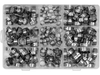 Bộ 170 đai inox kẹp ống đủ size Yato YT-067842 - Ba Lan