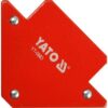 Ke góc nam châm hàn lực hút 11.5kg 82x120x13mm Yato YT-0863 - Ba Lan