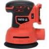 Máy chà nhám lệch tâm tròn Φ125 dùng pin 18V (thân máy) Yato YT-82753 - Ba Lan