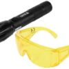 Đèn pin LED UV 1W 395LM kèm kính Yato YT-08587 - Ba Lan