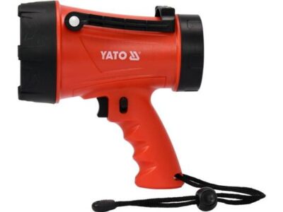 Đèn pha tiêu điểm LED cầm tay 10W 900LM dùng pin 4xAA Yato YT-08550 - Ba Lan