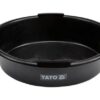Khay hứng dầu nhớt thải PP 7L Φ370x90mm Yato YT-0699 - Ba Lan