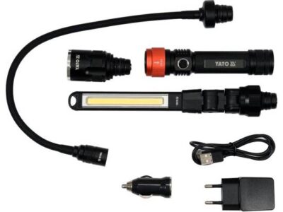 Bộ đèn LED 3 trong 1 380LM Yato YT-08521 - Ba Lan