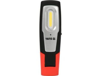 Đèn LED COB 6W 600LM/250LM soi sửa chữa có nam châm Yato YT-08558 - Ba Lan