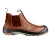 Giày bảo hộ cao cấp dòng Chelsea Premium Line màu nâu Size 39-45 Yato YT-80571