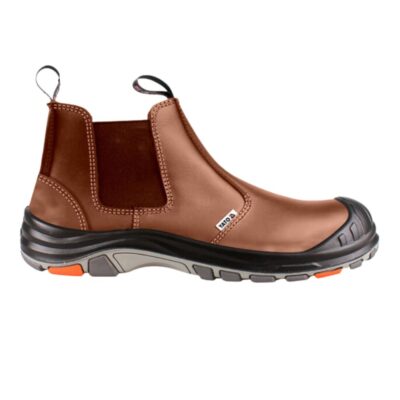 Giày bảo hộ cao cấp dòng Chelsea Premium Line màu nâu Size 39-45 Yato YT-80571
