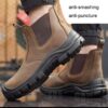 Giày Bảo Hộ Chelsea Cao Cấp Làm Bằng Da Nubuck Size 39-45 Yato