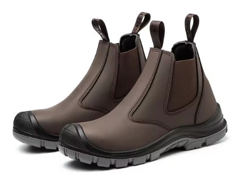 Giày Bảo Hộ Chelsea Cao Cấp Màu Nâu Đậm Size 39 -45 Yato - Ba Lan