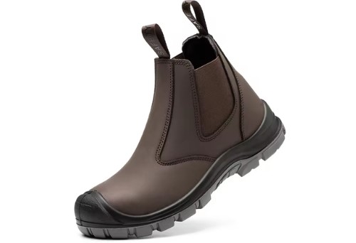 Giày Bảo Hộ Chelsea Cao Cấp Màu Nâu Đậm Size 39 -45 Yato - Ba Lan
