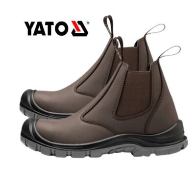 Giày Bảo Hộ Chelsea Cao Cấp Màu Nâu Đậm Size 39 -45 Yato - Ba Lan
