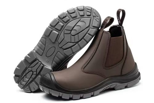 Giày Bảo Hộ Chelsea Cao Cấp Màu Nâu Đậm Size 39 -45 Yato - Ba Lan
