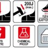 Giày bảo hộ lao động Dòng POMPA S1P Size: 36-47 Yato - Ba Lan