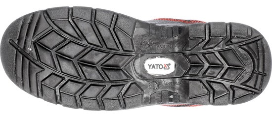 Giày bảo hộ thấp cổ dòng PIURA Size:37-47 Yato - Ba Lan