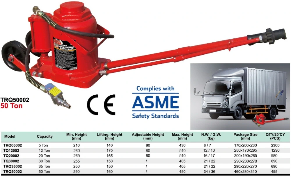 Kích Con Đội Hơi 12, 20, 30, 35, 50 Tấn Torin Kích Con Đội Hơi 12, 20, 30, 35, 50 Tấn Torin