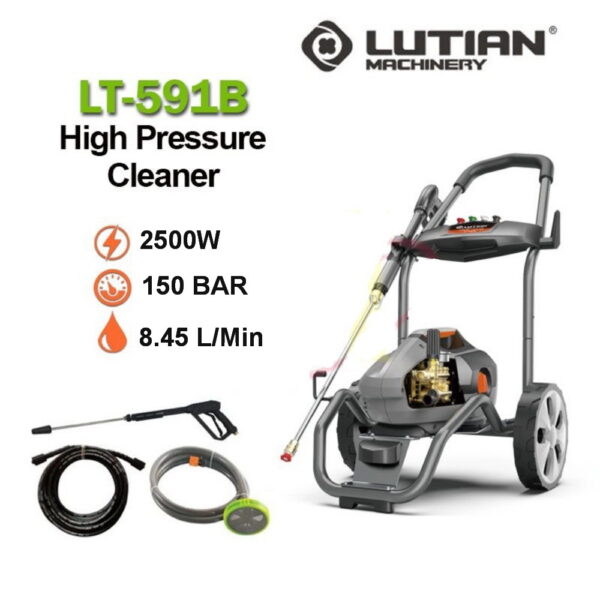 Máy rửa xe cao áp 2500W Lutian LT-591B 2 LT 591B 1