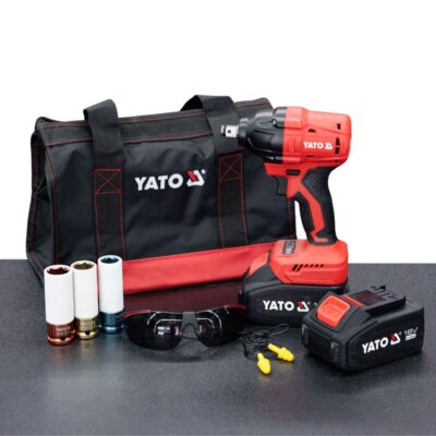 Máy bắn bulong 1/2" DÙNG 2 PIN 850Nm Yato YT-8277935