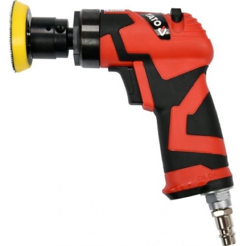 Máy chà nhám hơi mini Pad 50mm vỏ Composite lệch tâm Yato YT-09730 - Ba Lan