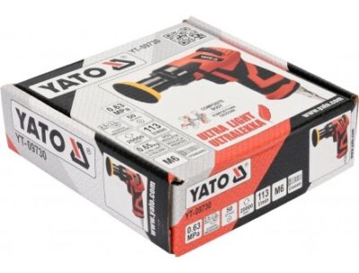 Máy chà nhám hơi mini Pad 50mm vỏ Composite lệch tâm Yato YT-09730 - Ba Lan