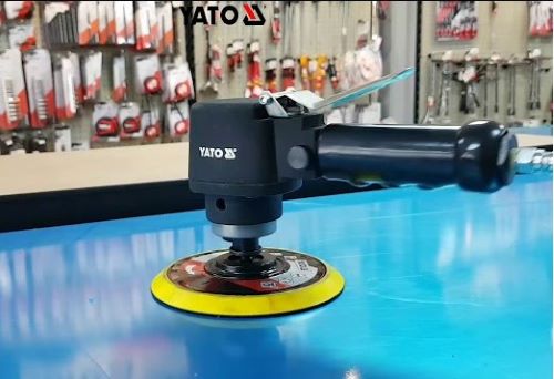 Máy chà nhám tác động kép lệch tâm 150mm khí nén Yato YT-0967 - Ba Lan