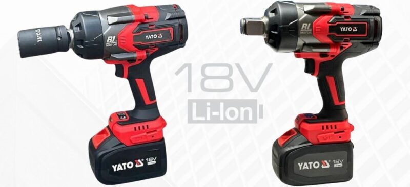Máy mở Bulong 1" 2300NM DÙNG PIN 18V Yato YT-828079 Ba Lan