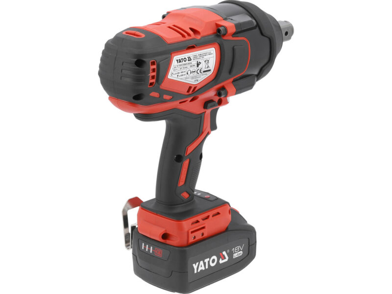 Máy bulong 3/4" pin 18V 2000Nm đầu chuyển 1/2" Yato YT-828075