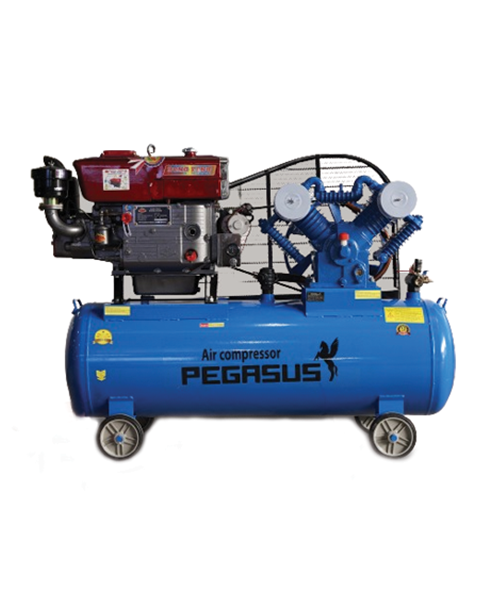 Máy Nén Khí Chạy Bằng Dầu Diesel Pegasus TM-V-1.05/12.5-500L Máy Nén Khí Chạy Bằng Dầu Diesel Pegasus TM-V-1.05/12.5-500L