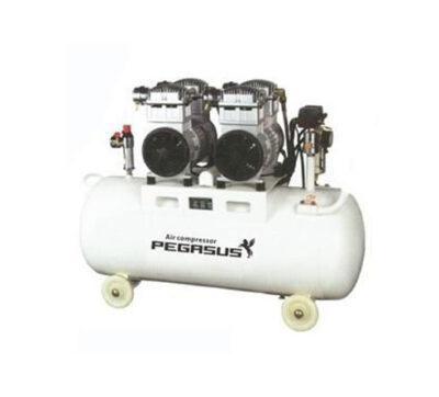 MÁY NÉN KHÍ KHÔNG DẦU,GIẢM ÂM PEGASUS Model: TM- OF550*2- 70L